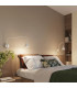 Nox Dome Wall Lamp with Switch White 1x E14-13