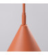 Nox Dome Wall Lamp with Switch Red Ochre 1x E14-6