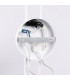Nox Dome Wall Lamp with Switch White 2x E14-9