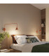 Nox Dome Wall Lamp with Switch Red Ochre 1x E14-13