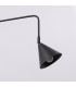 Nox Dome Wall Lamp with Switch Black 2x E14-5