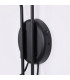 Nox Dome Wall Lamp with Switch Black 2x E14-7
