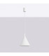 Nox 25cm Dome Pendant Ceiling Light White 1x E27-2