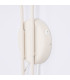 Nox Dome Wall Lamp with Switch Beige 2x E14-7
