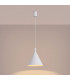 Nox 25cm Dome Pendant Ceiling Light White 1x E27-3