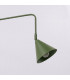 Nox Dome Wall Lamp with Switch Olive Green 2x E14-5