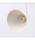 Nox Dome Wall Lamp with Switch Beige 2x E14-8