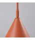 Nox Dome Wall Lamp with Switch Red Ochre 2x E14-6
