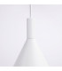 Nox 25cm Dome Pendant Ceiling Light White 1x E27-6
