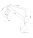 Nox Dome Wall Lamp with Switch Beige 2x E14-10