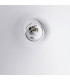 Nox 25cm Dome Pendant Ceiling Light White 1x E27-7