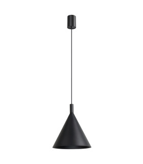 Nox 245cm Dome Pendant Ceiling Light Black 1x E27-1