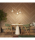 Nox Dome Wall Lamp with Switch Beige 2x E14-12