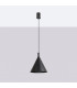 Nox 245cm Dome Pendant Ceiling Light Black 1x E27-2