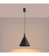 Nox 245cm Dome Pendant Ceiling Light Black 1x E27-3