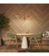 Nox Dome Wall Lamp with Switch Red Ochre 2x E14-12