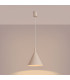 Nox 25cm Dome Pendant Ceiling Light Beige 1x E27-3