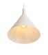 Nox 25cm Dome Pendant Ceiling Light Beige 1x E27-4