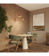 Nox Dome Wall Lamp with Switch Red Ochre 2x E14-13
