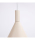 Nox 25cm Dome Pendant Ceiling Light Beige 1x E27-6