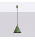 Nox 25cm Dome Pendant Ceiling Light Olive Green 1x E27-2