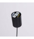 Nox 245cm Dome Pendant Ceiling Light Black 1x E27-8