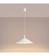 Nox 40cm Dome Pendant Ceiling Light White 1x E27-3