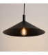 Nox 40cm Dome Pendant Ceiling Light Black 1x E27-4