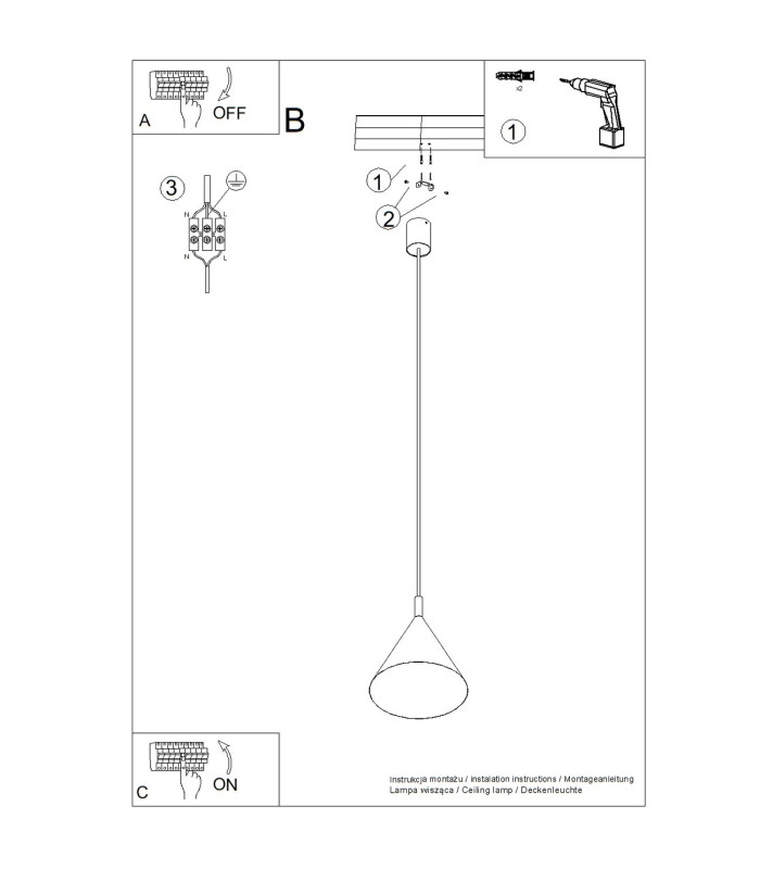 Nox 25cm Dome Pendant Ceiling Light Beige 1x E27-10
