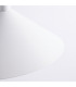 Nox 40cm Dome Pendant Ceiling Light White 1x E27-5