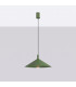 Nox 40cm Dome Pendant Ceiling Light Olive Green 1x E27-2