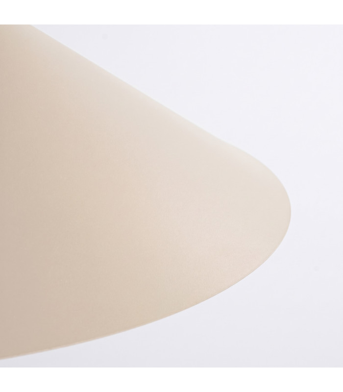 Nox 40cm Dome Pendant Ceiling Light Beige 1x E27-5