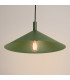 Nox 40cm Dome Pendant Ceiling Light Olive Green 1x E27-4
