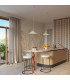 Nox 40cm Dome Pendant Ceiling Light White 1x E27-12