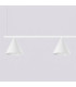 Nox Bar Pendant Ceiling Light White 4x E14-5