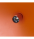 Nox 40cm Dome Pendant Ceiling Light Red Ochre 1x E27-7