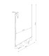 Nox Bar Pendant Ceiling Light Beige 4x E14-9