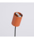 Nox Bar Pendant Ceiling Light Red Ochre 4x E14-8