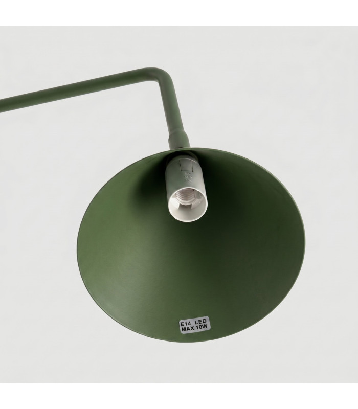 Nox Desk Task Lamp Olive Green 1x E14-7