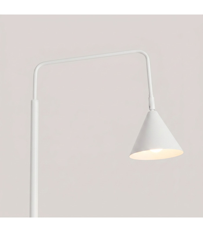 Nox Task Floor Lamp White 1x E14-4