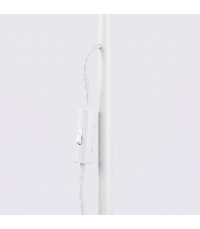 Nox Task Floor Lamp White 1x E14-8