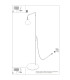 Nox Task Floor Lamp White 1x E14-10
