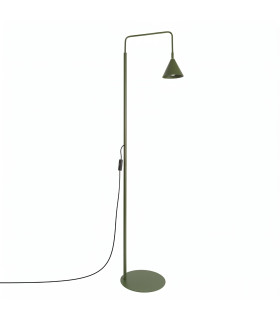 Nox Task Floor Lamp Olive Green 1x E14-1