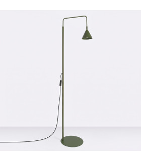 Nox Task Floor Lamp Olive Green 1x E14-2
