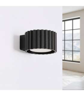 Aura Dome Wall Lamp Black 1x GX53-2