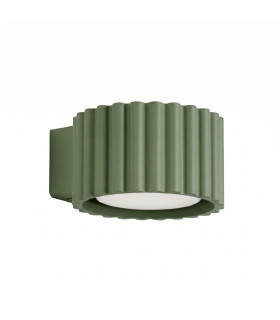 Aura Dome Wall Lamp Olive Green 1x GX53-1