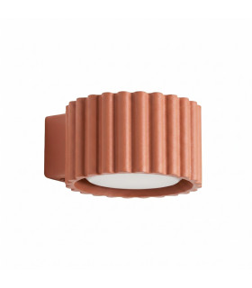 Aura Dome Wall Lamp Red Ochre 1x GX53-1