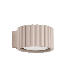 Aura Dome Wall Lamp Taupe 1x GX53-1