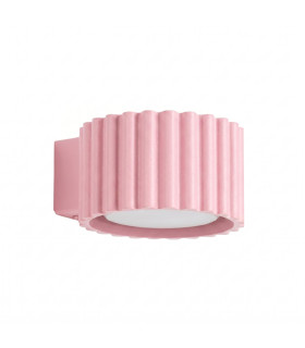 Aura Dome Wall Lamp Pink 1x GX53-1