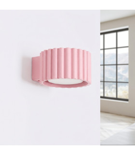 Aura Dome Wall Lamp Pink 1x GX53-2